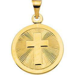14K Yellow Gold Cross Pendantyellow 