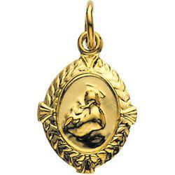 14K Yellow Gold St. Anthony Medalyellow 