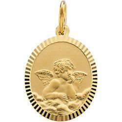 14K Yellow Gold Angel Pendantyellow 