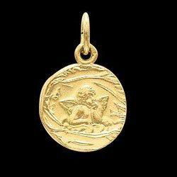 14K Yellow Gold Angel Pendantyellow 