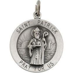 14K Yellow Gold St. Patrick Medalyellow 