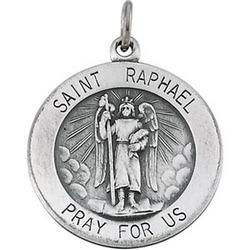 14K Yellow Gold St. Raphael Medalyellow 