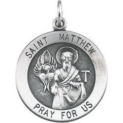 14K Yellow Gold St. Matthew Medalyellow 