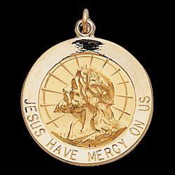 14K Yellow Gold Have Mercy On Us Medalyellow 