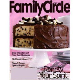 Family Circle (1-Year) Magazine Subscription (Print)family 