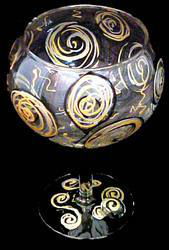 Royal Balloons Design - Hand Painted - Grande Goblet - 17.5 oz..royal 