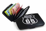 Aluminum Wallet - Route 66