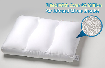 2 - Air Infused Micro Bead Cloud Pillow