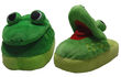 Stomp n Pop Up Slippers - Frog