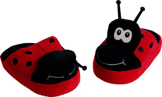 Stomp n Pop Up Slippers -  Lady Bug