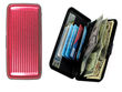 Large Aluminum Wallet - Red