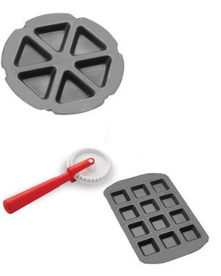 Easy Personal Mini Pocket Pie Maker - 4pc Set