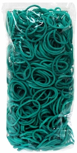 Loom 600Ct Rubber Band Refill - Teal + 25 S-Clips