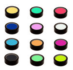 12pc Hair Chalk Temporary Color Cup Set