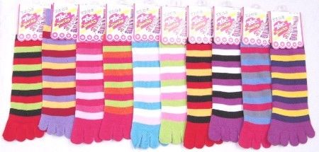 Ladies Toe Socks Case Pack 120