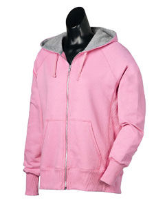 Ladies' 9.3 oz. Double Dry Full-Zip Hood