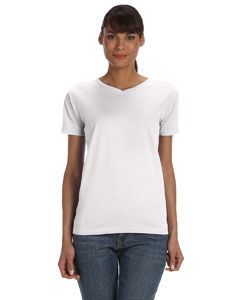 Ladies' Heavyweight V-Neck T-Shirt