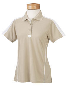 Ladies?  Piped Technical Performance Polo