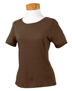 Ladies' 6.1 oz. Classic Fit 1x1 Rib T-Shirt
