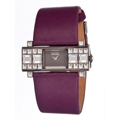 Badgley Mischka Ba-1015gypr Crystals Ladies Watch