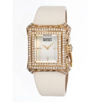 Badgley Mischka Ba-1072mpwt Crystal Ladies Watch