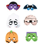 7"" Halloween Foam Mask Case Pack 12