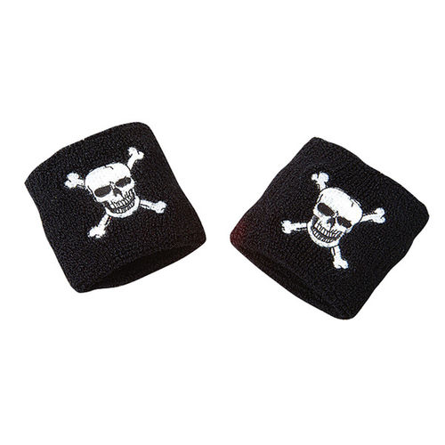 3"" SKULL WRIST BAND Case Pack 12
