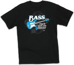 Christian Guitar T-Shirt - Bass Your Life On Christ
