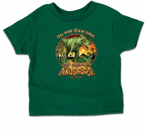Dinosaur Tee - Christian Toddler T-Shirts