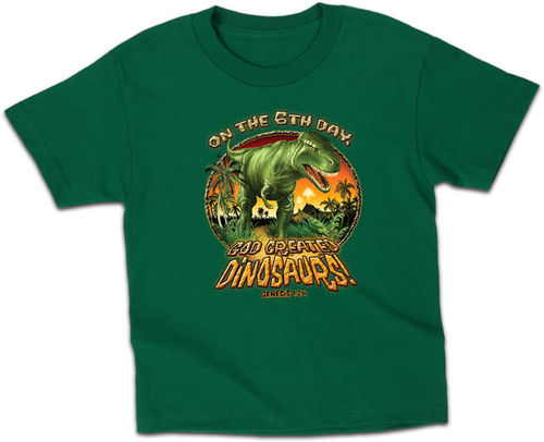 Dinosaurs - Christian Youth T-Shirt