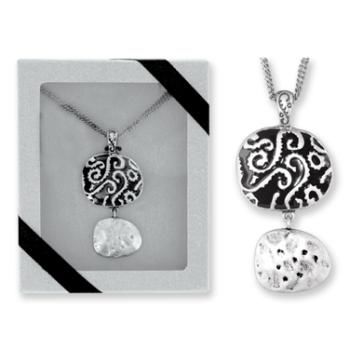 Enchantress Silver Finish Necklace Lead Safe Case Pack 36