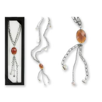 Amber Camille Necklace Lead Safe Case Pack 24