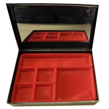 Jewelry Box with Make-up Mirror Case Pack 24