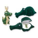 Alligator Animal Necklace in Alligator Box Case Pack 24