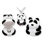 Panda Animal Necklace in Panda Box Case Pack 24