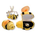 Bee Animal Necklace in Bee Box Case Pack 24