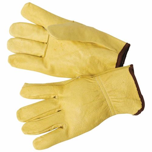 Maxam&reg; Solid Genuine Leather Work and Driving Gloves