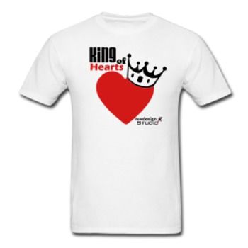 Men's King of Hearts T-Shirt Case Pack 25