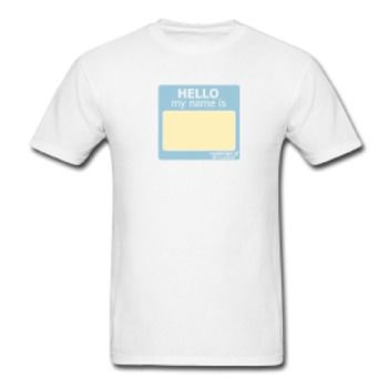 Men's Nametag Boy T-Shirt Case Pack 25