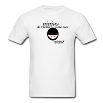 Men's Ninjas Do It Better in the Dark T-Shirt Case Pack 25