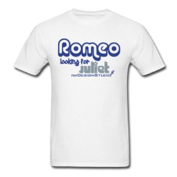 Men's Romeo Looking For Juliet T-Shirt Case Pack 25