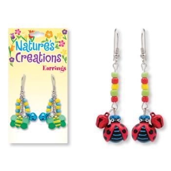 Nature's Creations Dangle Earrings Case Pack 72