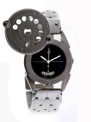 Alexander Hi Tek Slidingtelebf Sliding Telephone Mens Watch