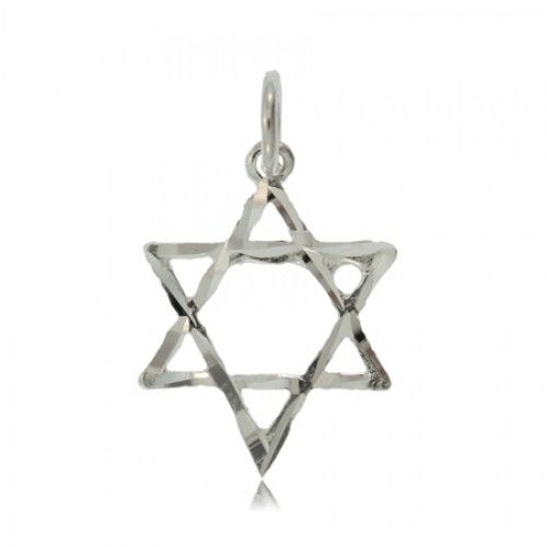 Star of David Pendant Sterling Silver Ladies or Gents