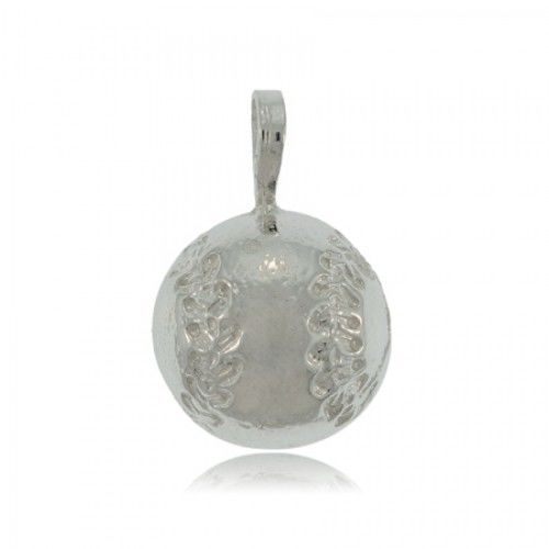 Softball Baseball Pendant Sterling Silver Boys or Girls