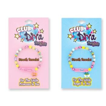 Club Diva Brights Stretch Bracelet Case Pack 72