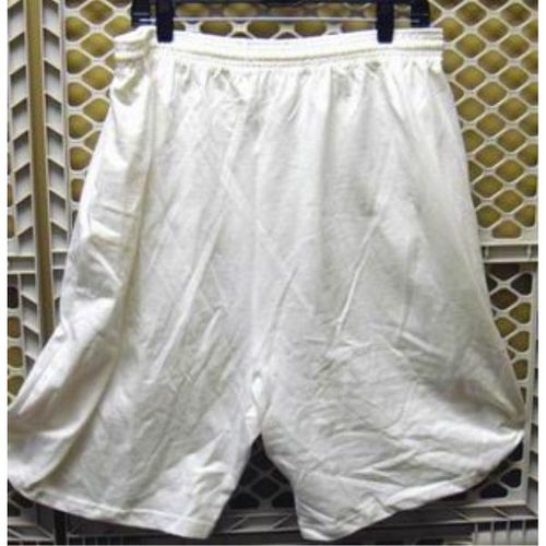 White Cotton Anvil Athletic Shorts Case Pack 36