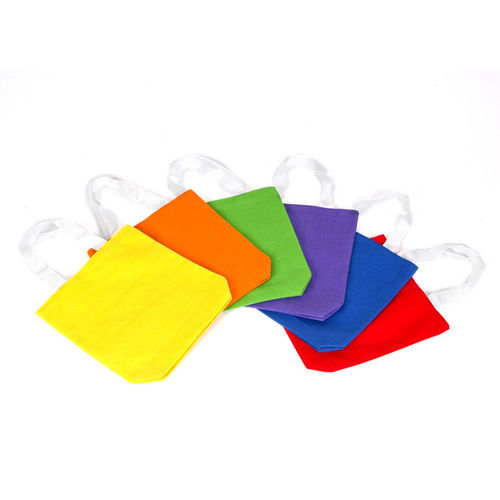 8.75"" Primary Color Tote Bag Case Pack 12