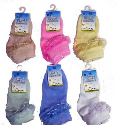 Girls Lace Socks Case Pack 120