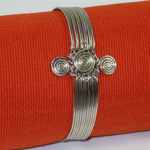 Silver Peace Bracelet (Kenya)
